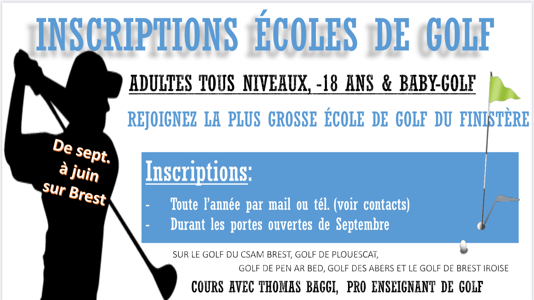 Portes ouvertes et inscriptions